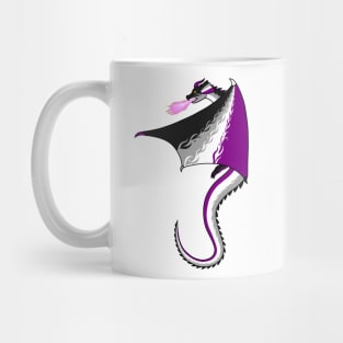 Fly With Pride, Dragon Series - Asexual Mug